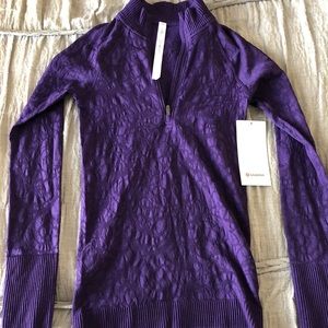 lululemon rest less half zip
